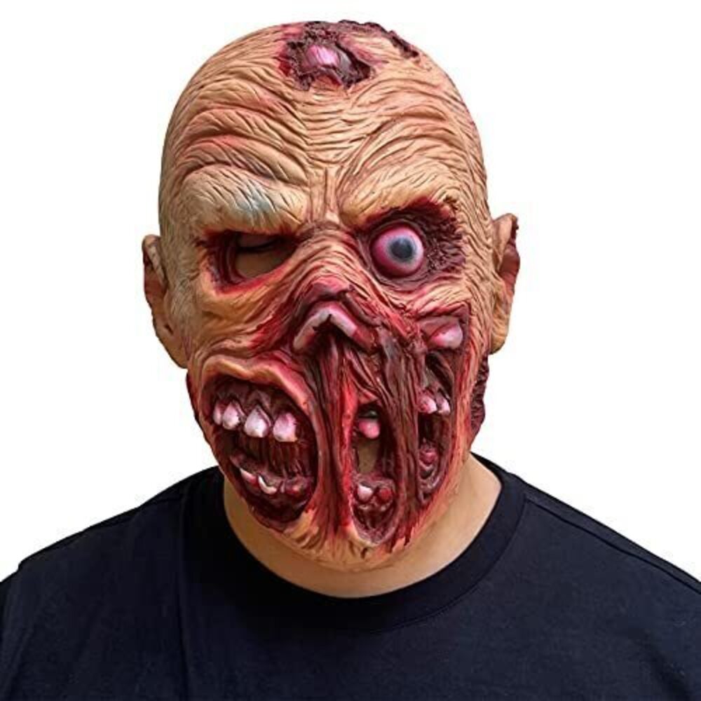 3149 Evil Zombie Mask Creepy Ghost Mask Horror One Eyed Cyclopia Scary